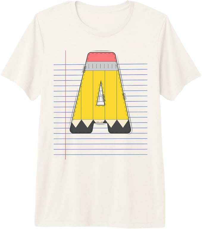 Yellow Pencil Letters